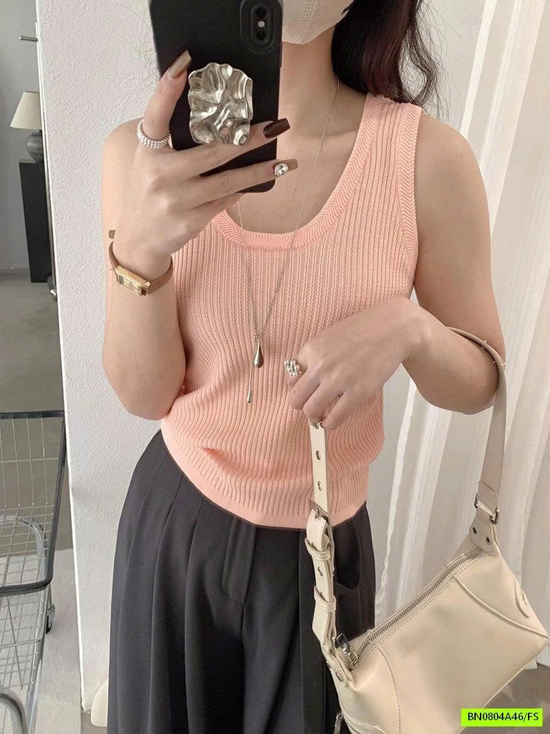 ÁO 2 DÂY THUN GÂN FULL 7 MÀU