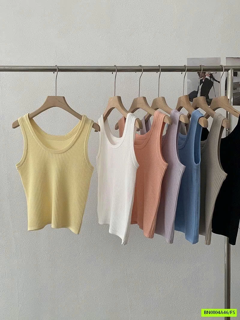 ÁO 2 DÂY THUN GÂN FULL 7 MÀU