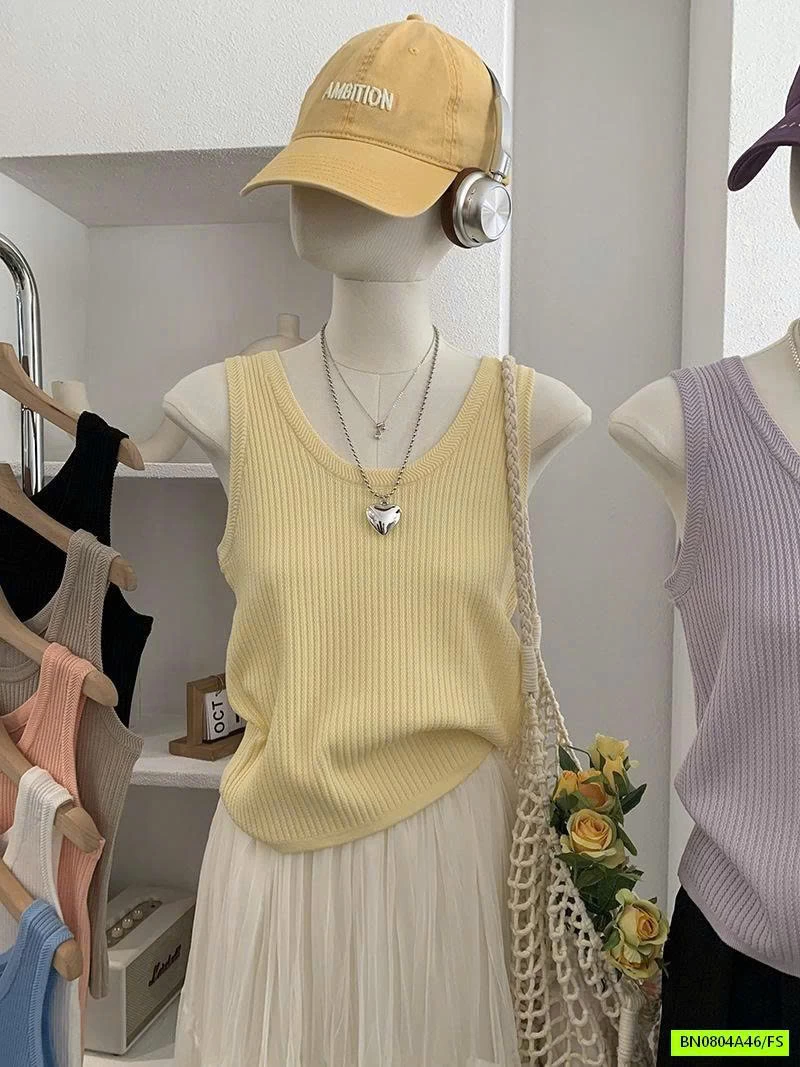 ÁO 2 DÂY THUN GÂN FULL 7 MÀU