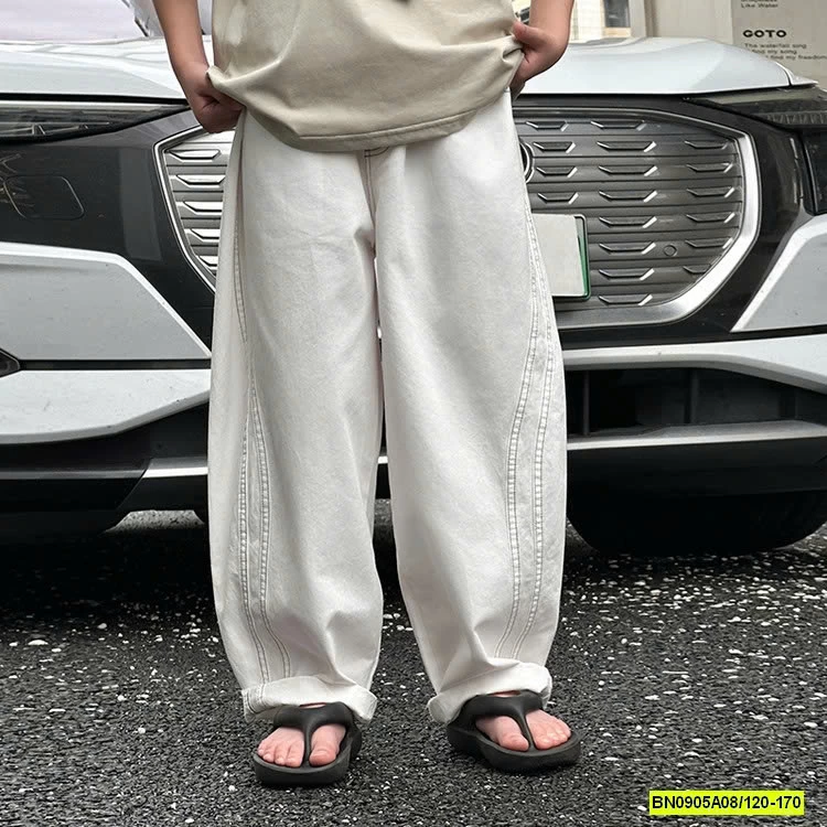 ÁO CỔ TRÒN TRƠN MIX QUẦN SUÔNG