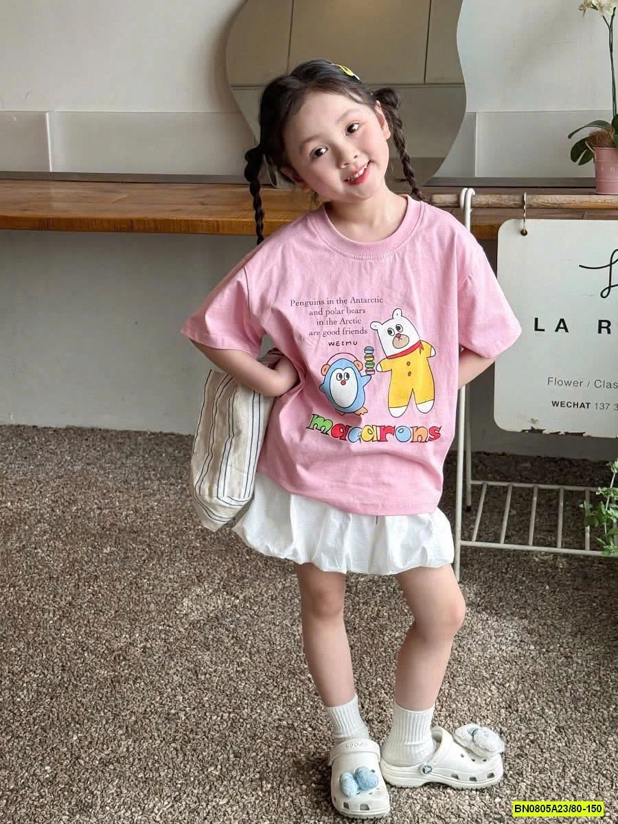 ÁO THUN IN HÌNH DỄ THƯƠNG