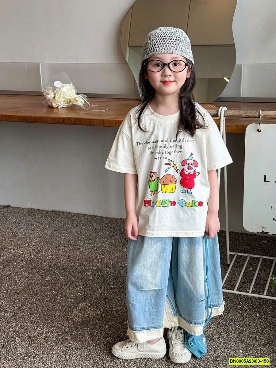 ÁO THUN IN HÌNH DỄ THƯƠNG