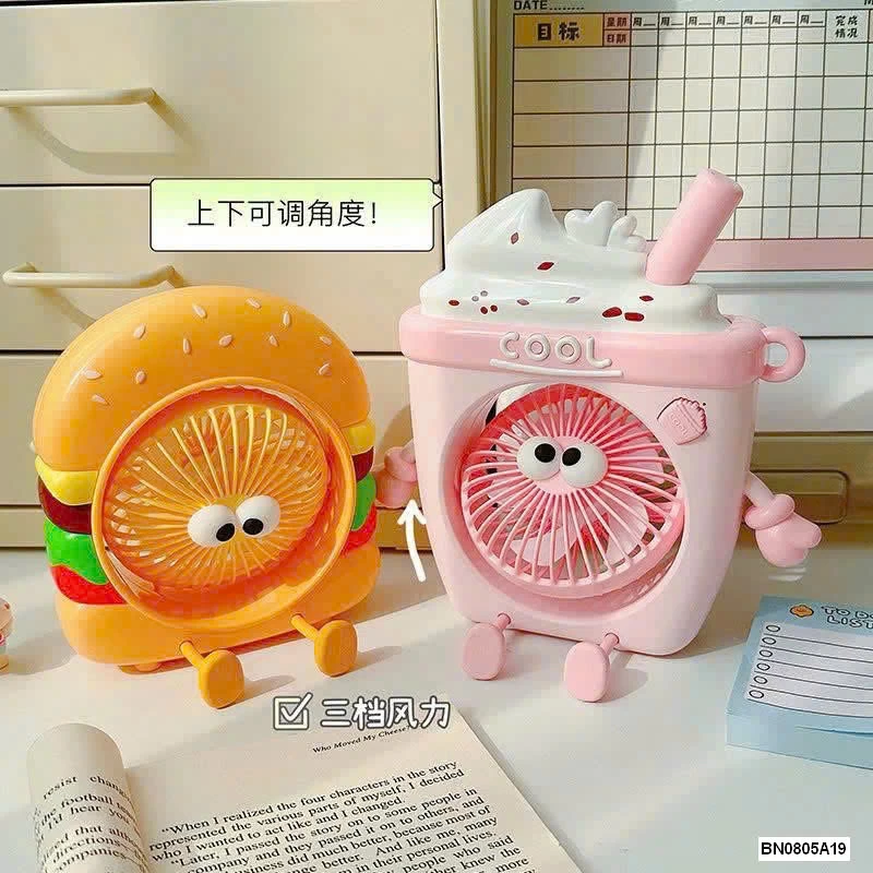 QUẠT CẦM TAY DỄ THƯƠNG