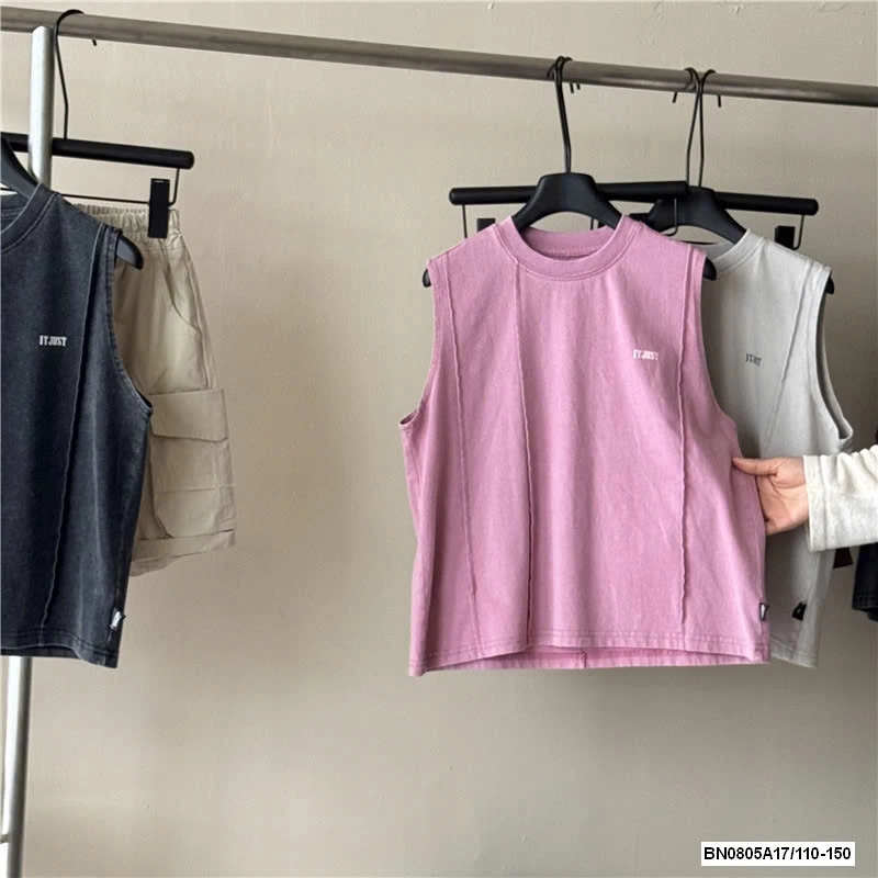 ÁO SÁT NÁCH BẠC MÀU GÂN TRƯỚC