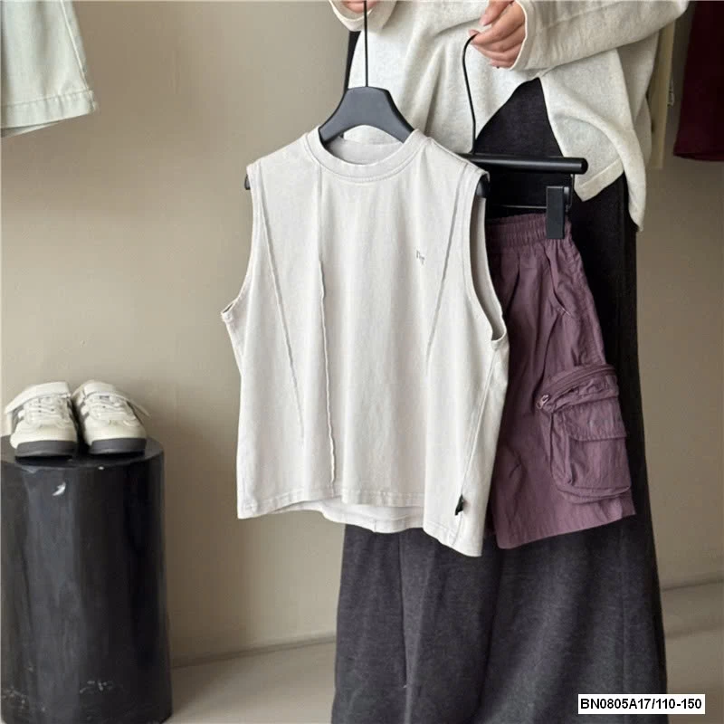 ÁO SÁT NÁCH BẠC MÀU GÂN TRƯỚC