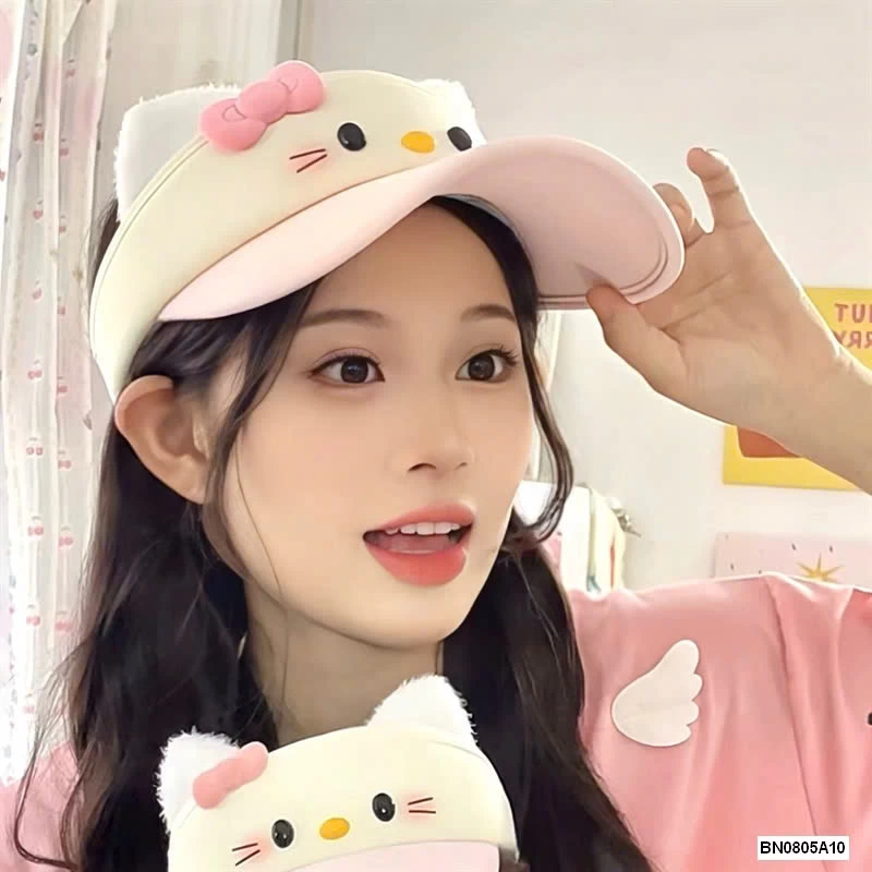 MŨ NỬA ĐẦU KITTY NỮ