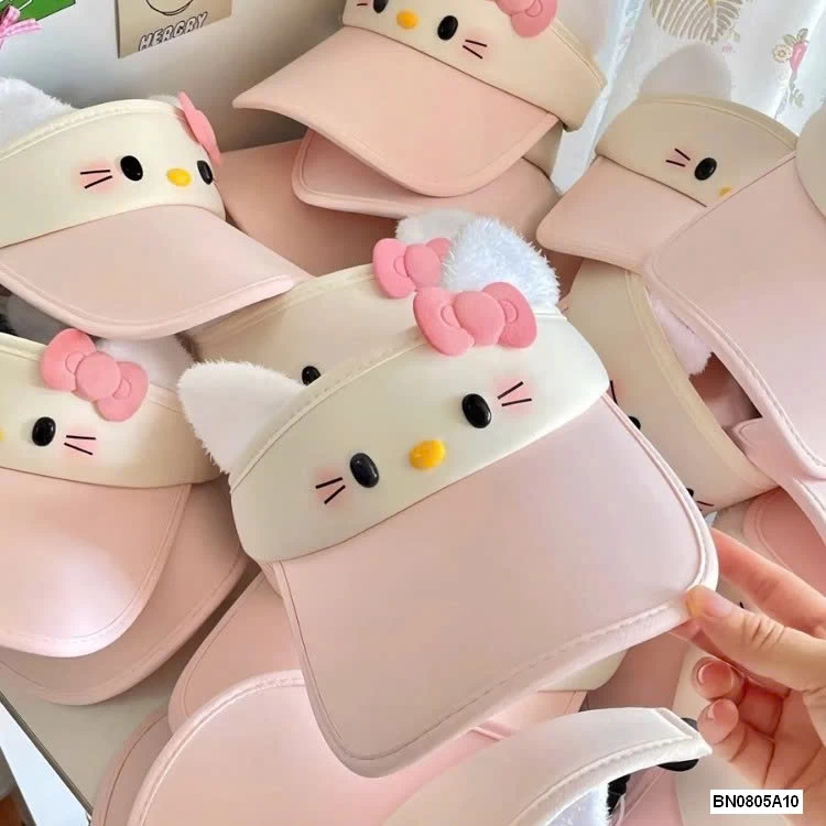 MŨ NỬA ĐẦU KITTY NỮ