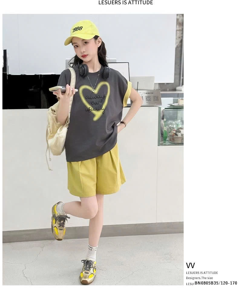 SÉT TRÁI TIM BÉ GÁI MÙA HÈ