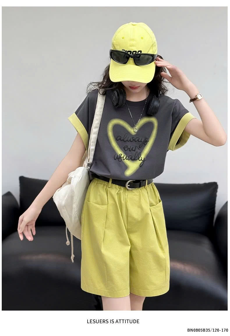 SÉT TRÁI TIM BÉ GÁI MÙA HÈ