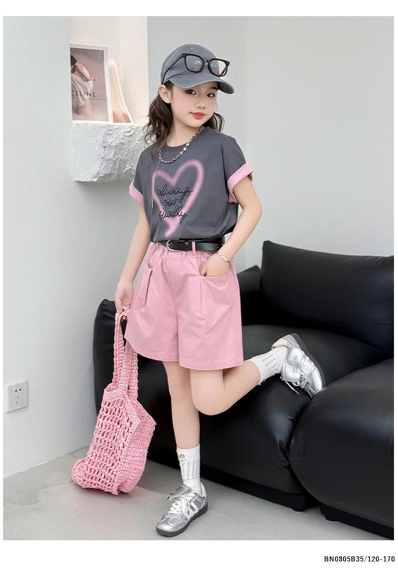 SÉT TRÁI TIM BÉ GÁI MÙA HÈ