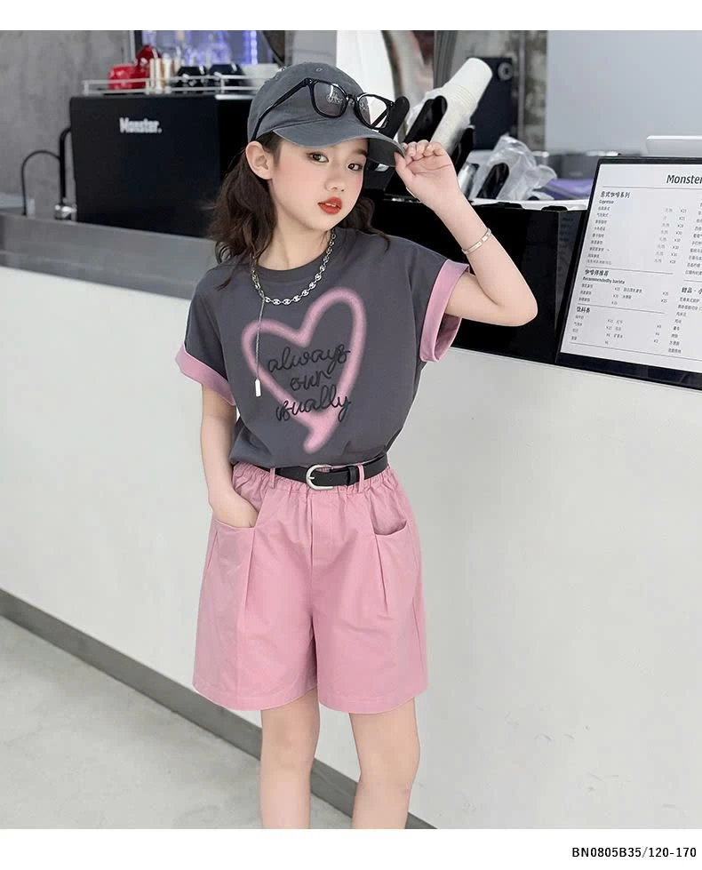 SÉT TRÁI TIM BÉ GÁI MÙA HÈ