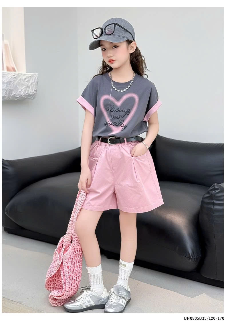 SÉT TRÁI TIM BÉ GÁI MÙA HÈ