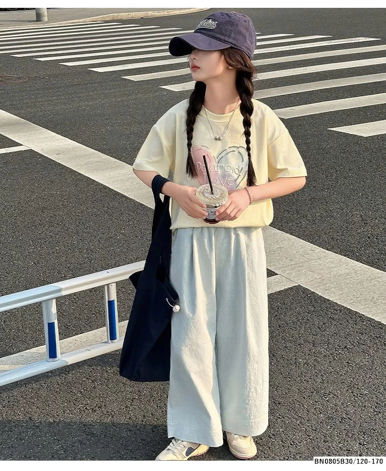 SÉT ÁO THUN TRÁI TYM MIX QUẦN THÔ  JUZITIGE