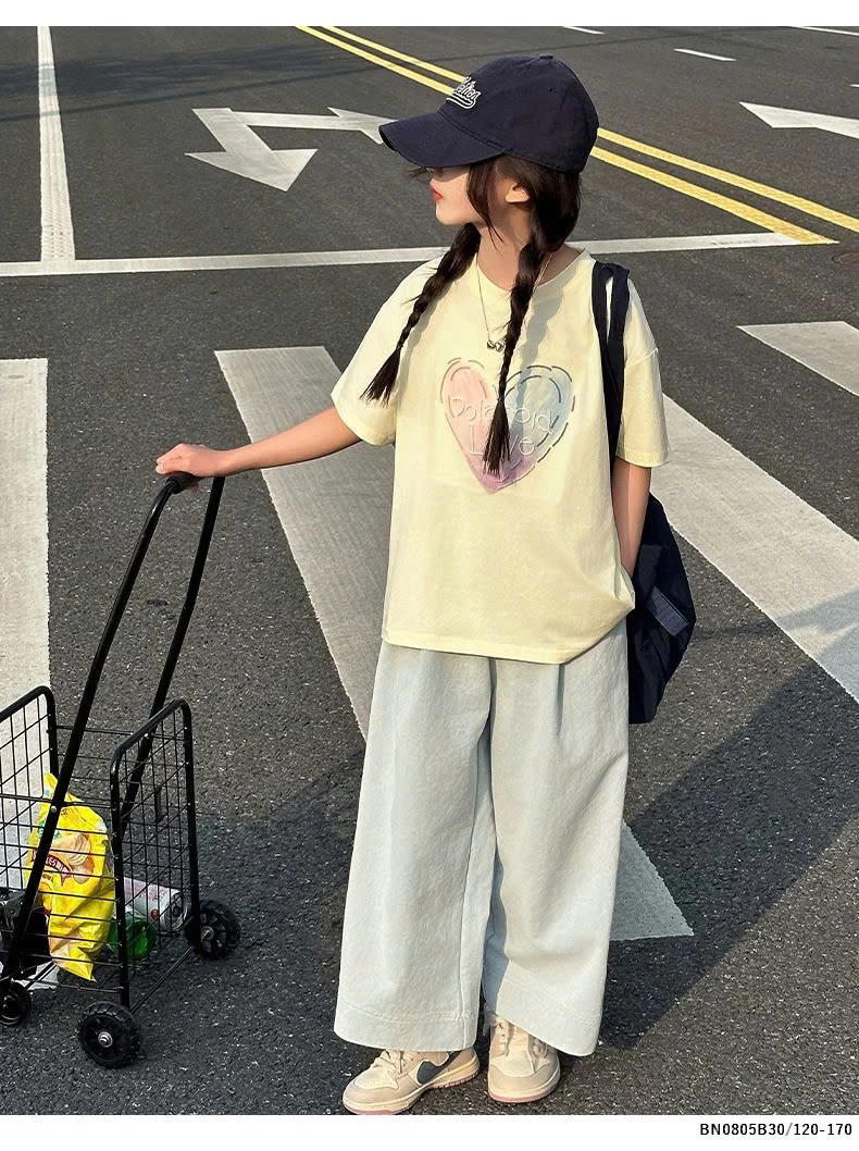 SÉT ÁO THUN TRÁI TYM MIX QUẦN THÔ  JUZITIGE