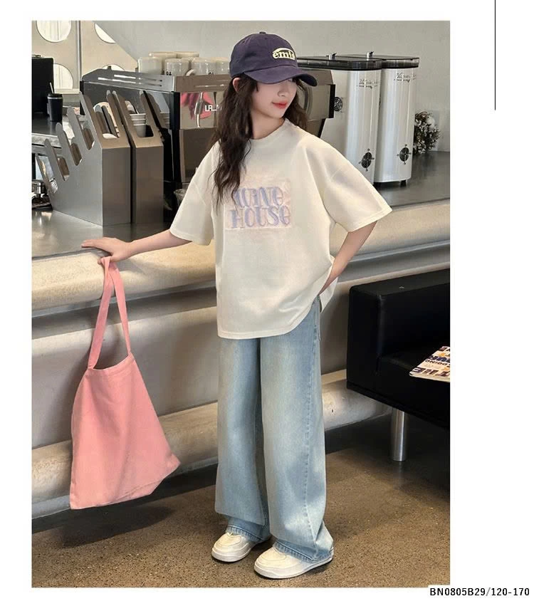 SÉT ÁO THUN WINEHOUSE MIX QUẦN JEAN BẠC MÀU JUZITIGE