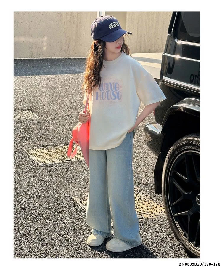 SÉT ÁO THUN WINEHOUSE MIX QUẦN JEAN BẠC MÀU JUZITIGE