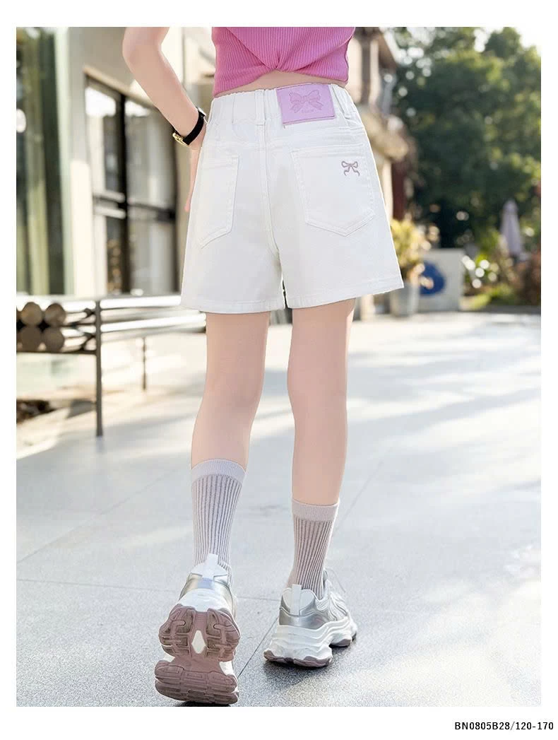 QUẦN SHORT JEAN TRẮNG JUZITIGE