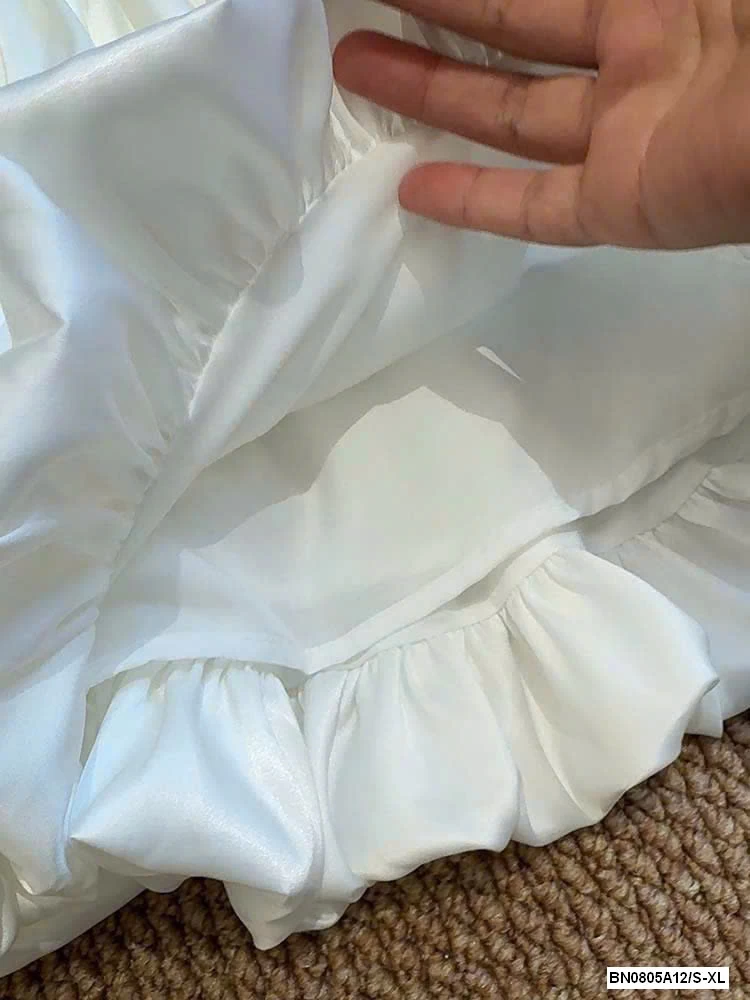 VÁY BÍ LỤA SATIN