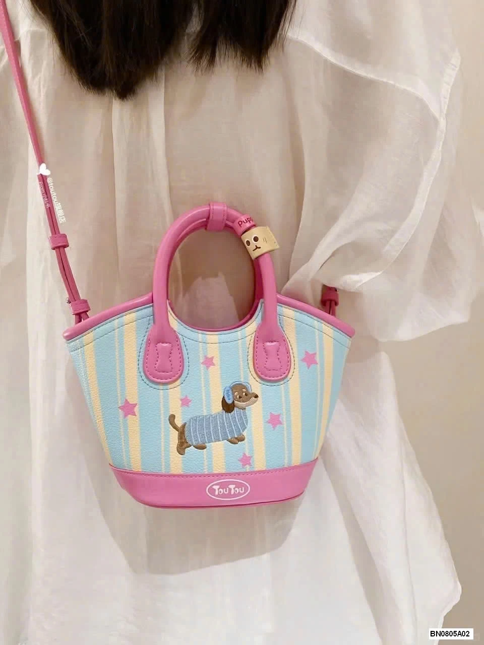 TÚI TOUTOU THÊU CÚN