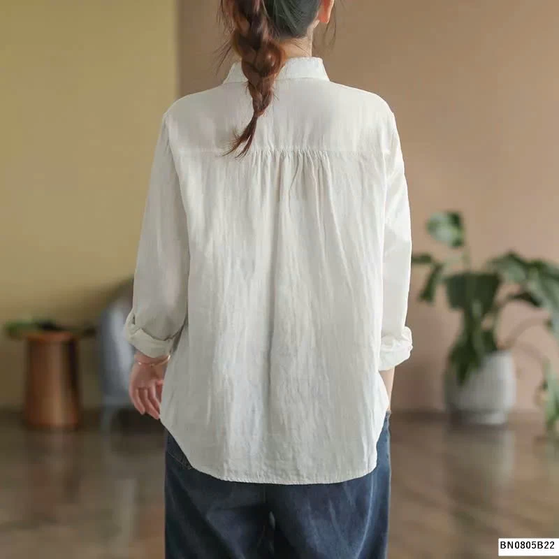 ÁO SƠ MI ĐŨI HOA