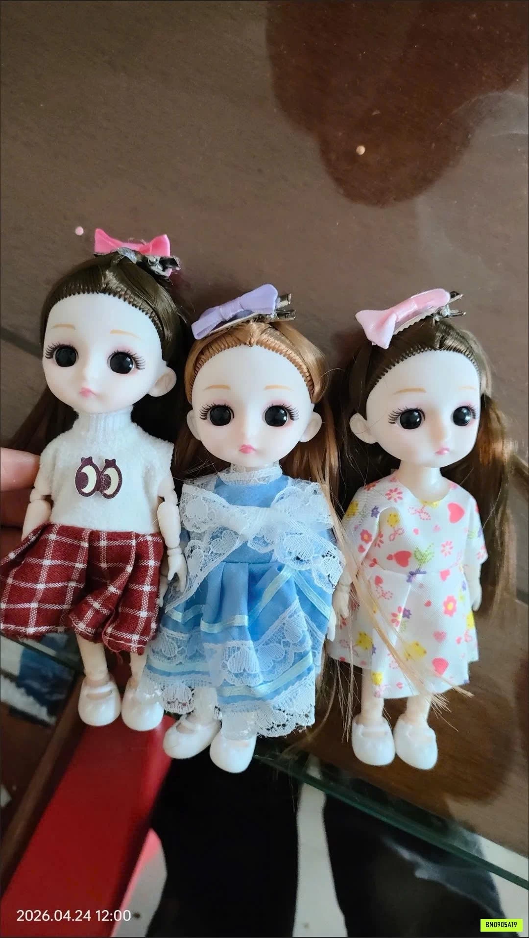 SÉT 5 BÚP BÊ CHO BÉ
