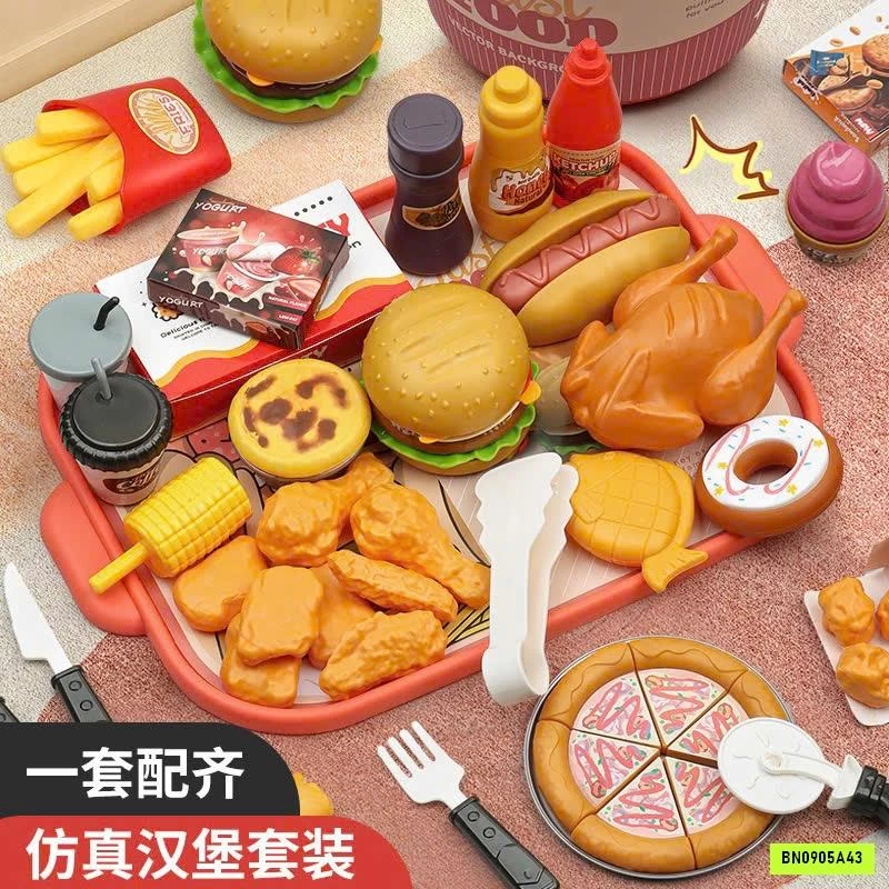 BỘ ĐỒ CHƠI FASTFOOD 80 CHI TIẾT