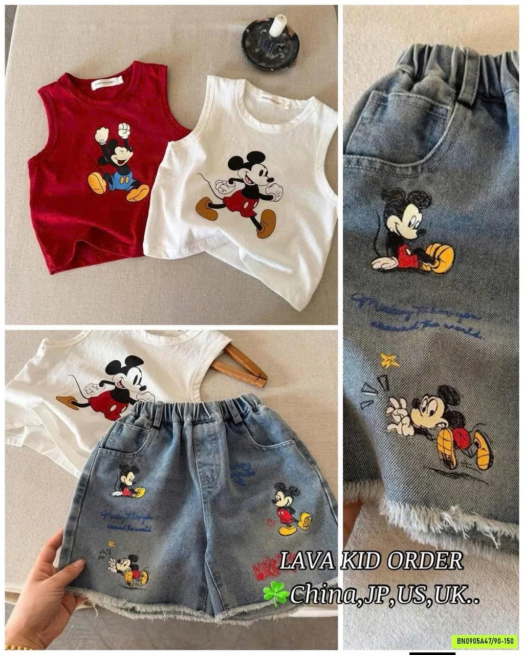 ÁO BA LỖ MICKEY MMY