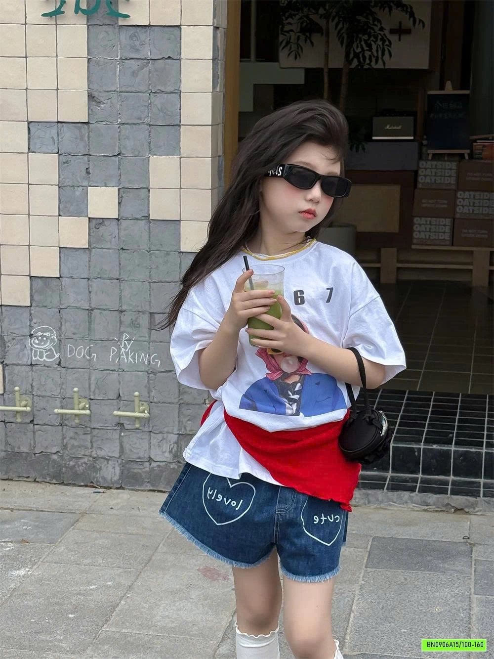 SHORT JEANS TUA RUA TRÁI TIM