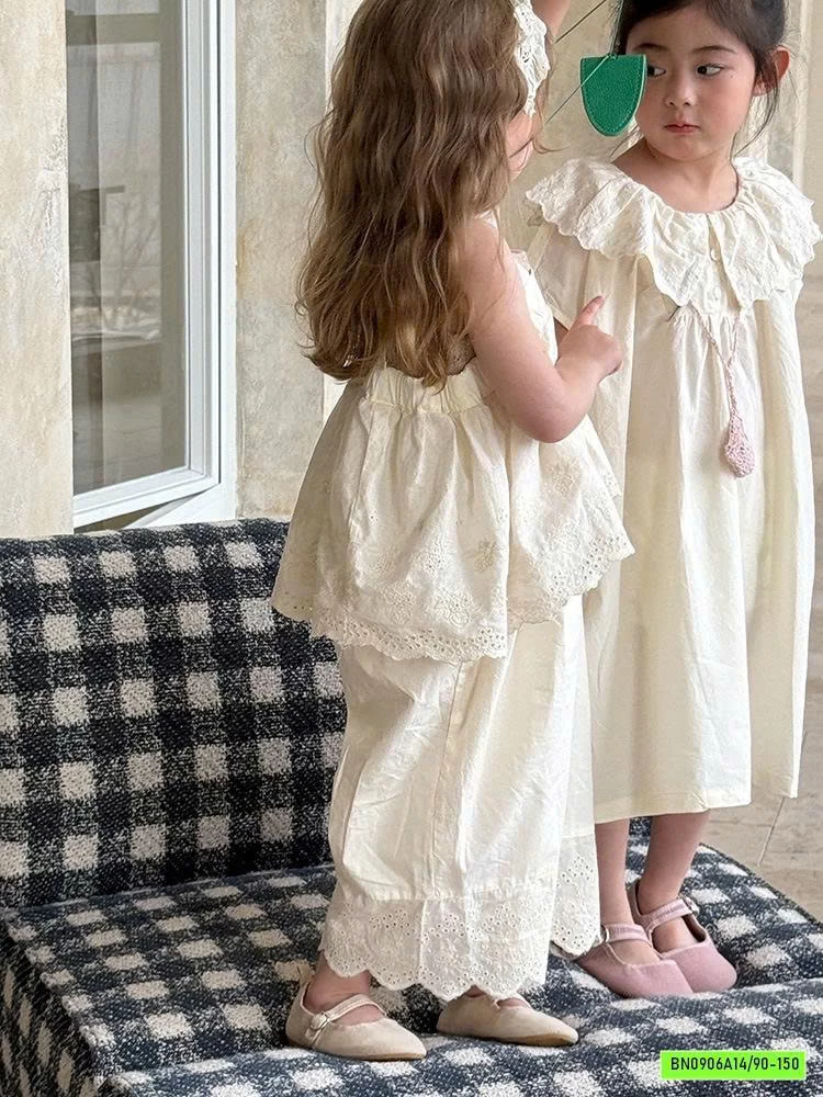 SÉT SUÔNG THÊU 2 DÂY BABYDOLL