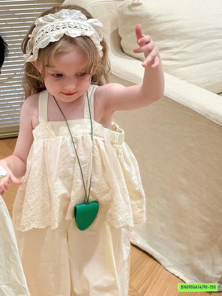 SÉT SUÔNG THÊU 2 DÂY BABYDOLL