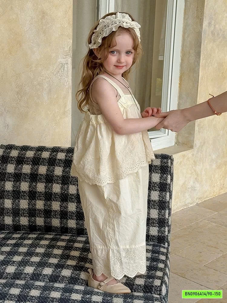 SÉT SUÔNG THÊU 2 DÂY BABYDOLL