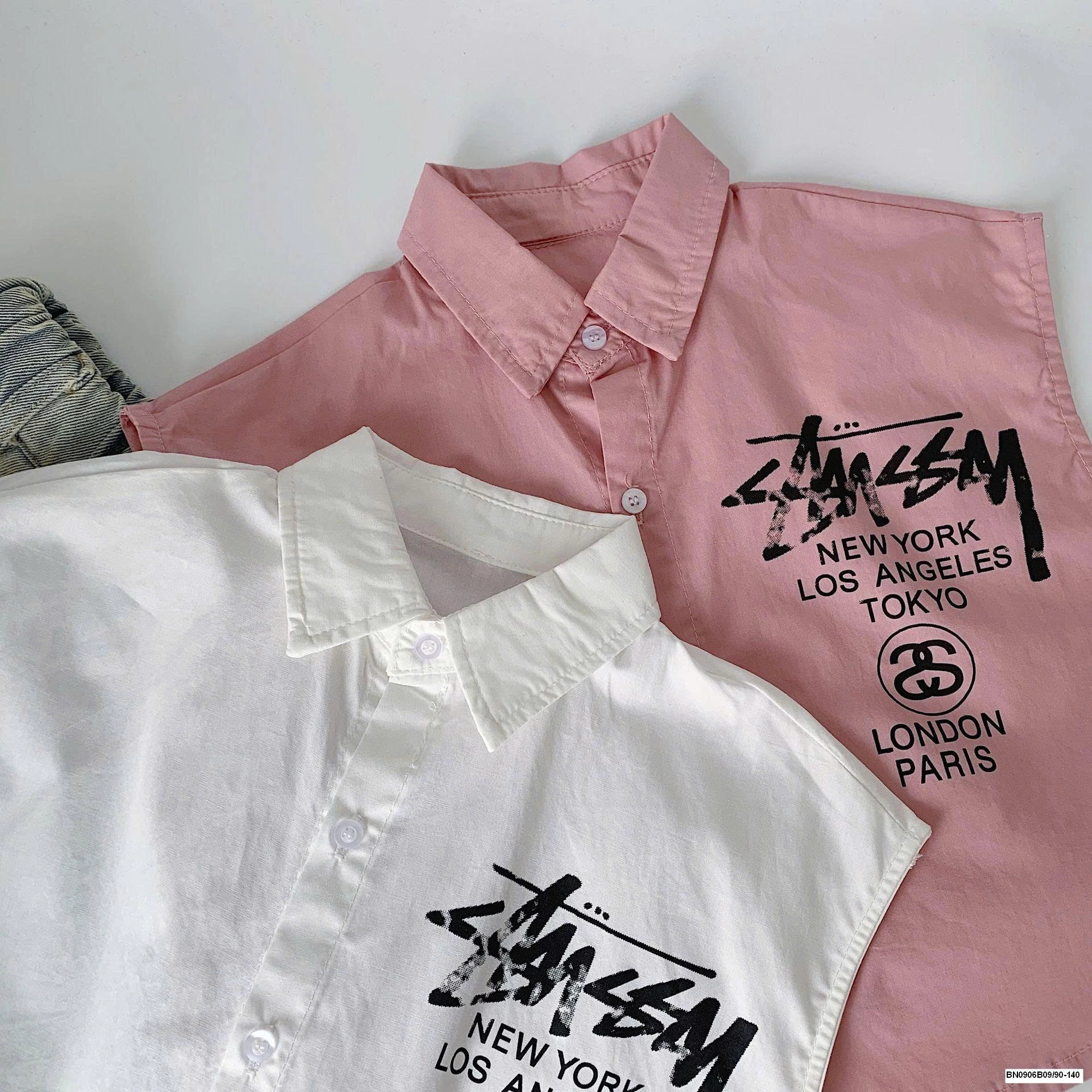 ÁO SÁT NÁCH CỔ POLO CHO BÉ TRAI