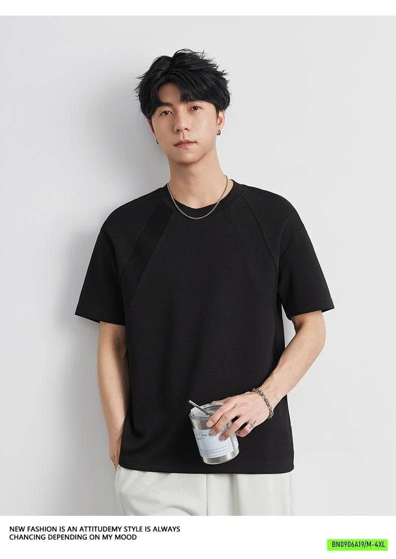 ÁO THUN NAM VIỀN VAI CAO CẤP