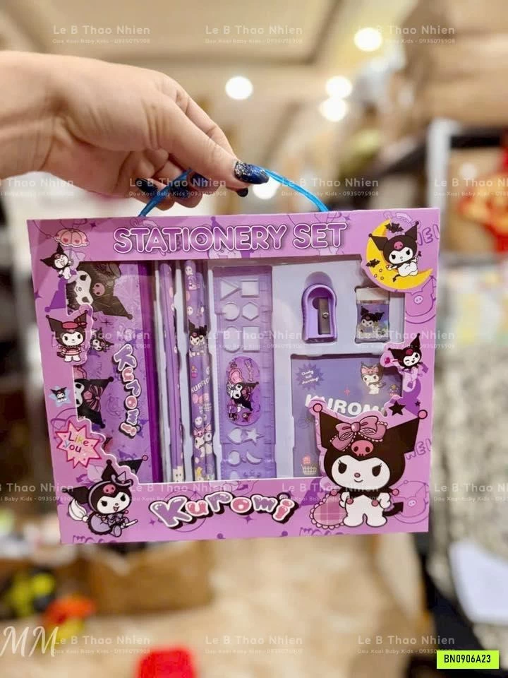BỘ QUÀ TẶNG DỤNG CỤ HỌC TẬP CHO BÉ