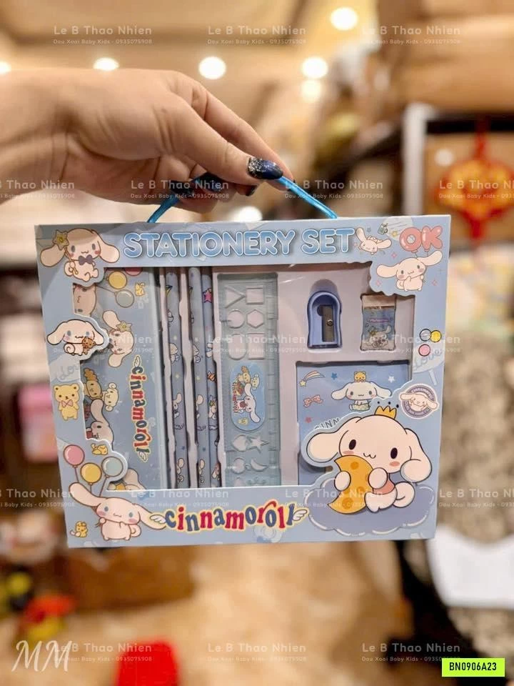 BỘ QUÀ TẶNG DỤNG CỤ HỌC TẬP CHO BÉ