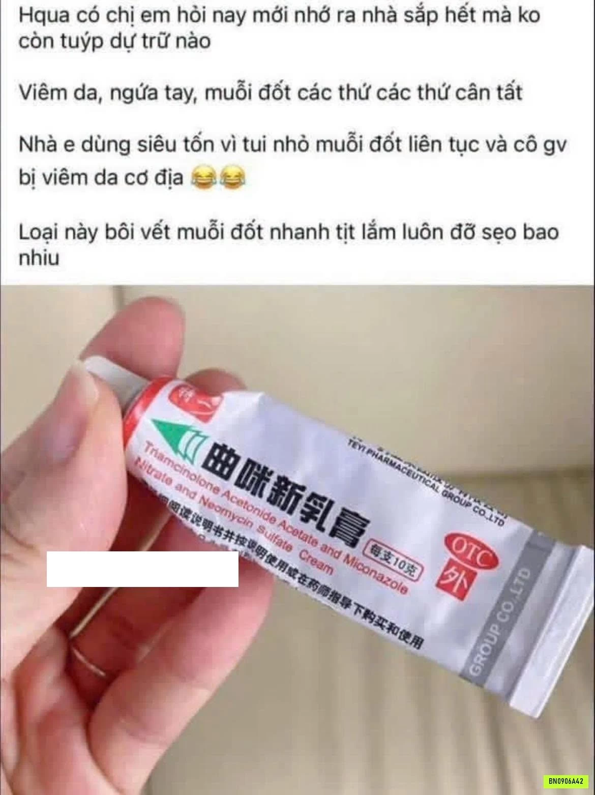 COMBO 10 LỌ THUỐC BÔI NGỨA NỘI ĐỊA TRUNG