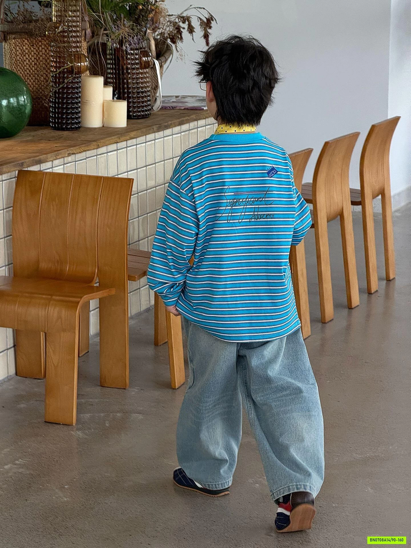 ÁO THUN KẺ XANH MSHOPIDS