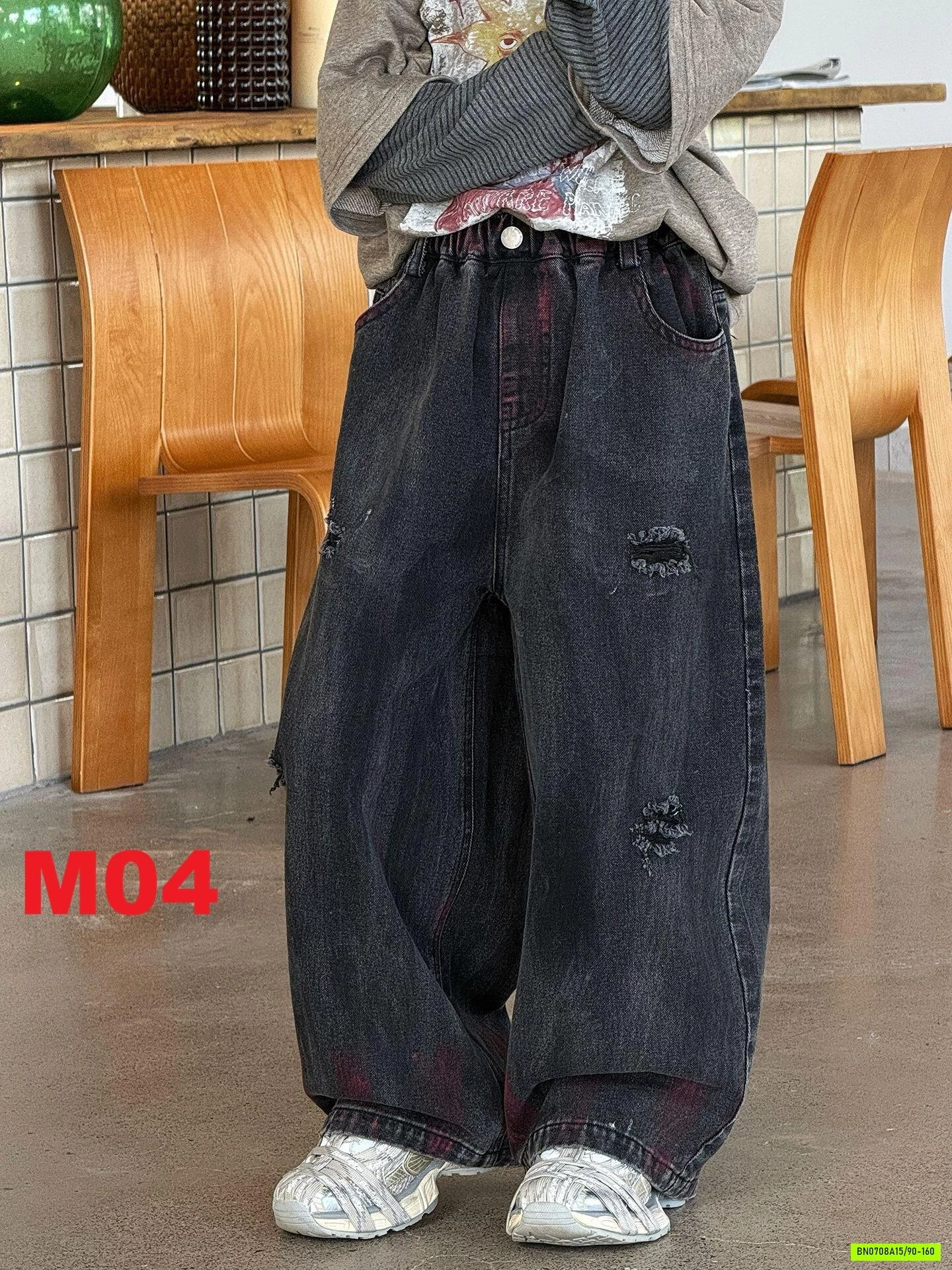 BST QUẦN JEANS BAGGY MSHOPKIDS