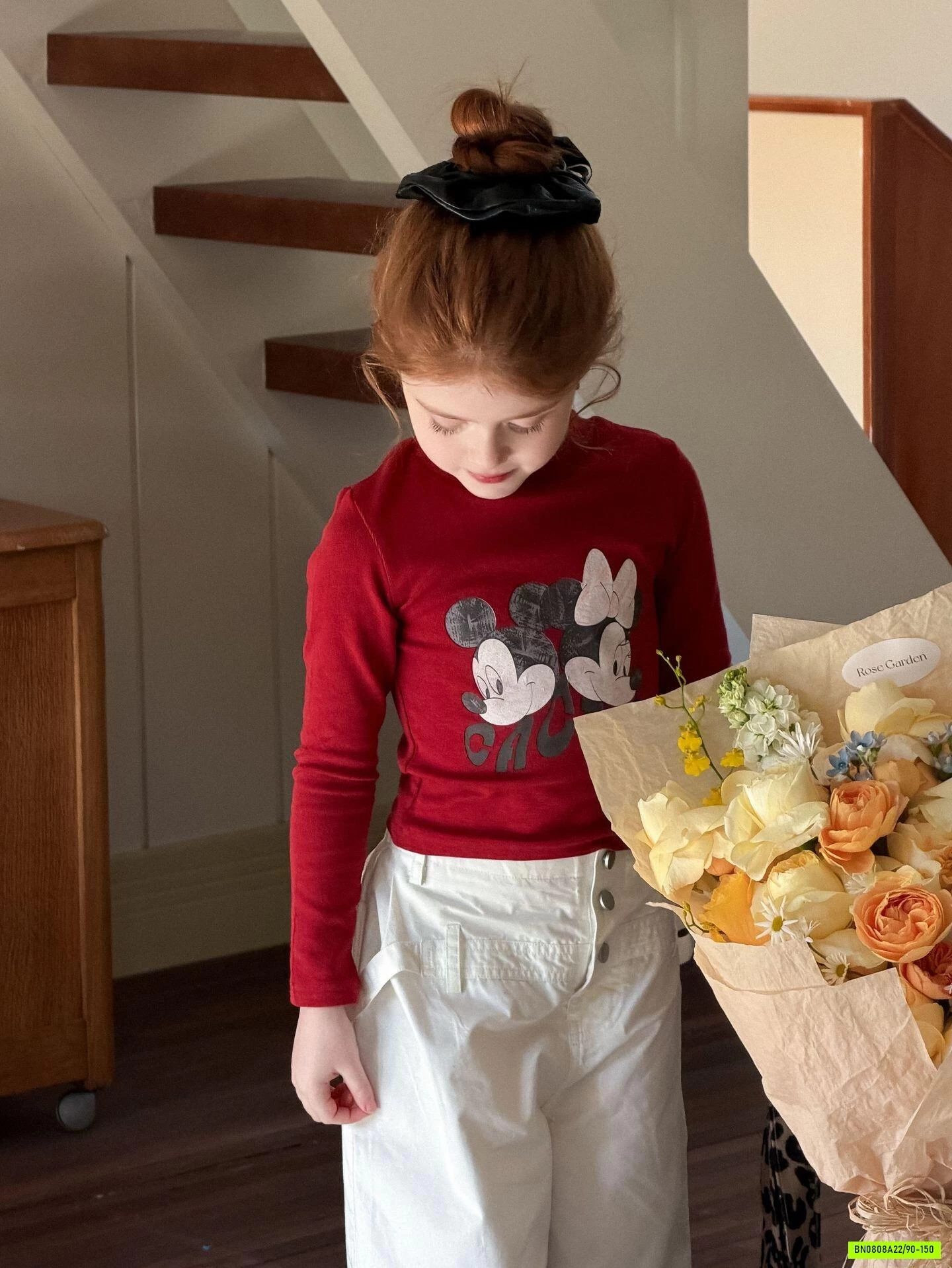 ÁO THUN CROPTOP MICKEY LANMOMO