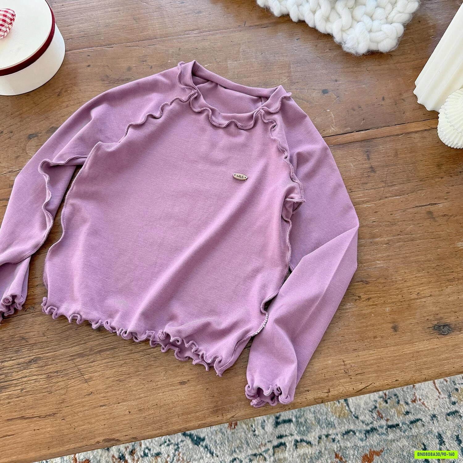 ÁO GIỮ NHIỆT VIỀN BÈO ORANGEKIDS