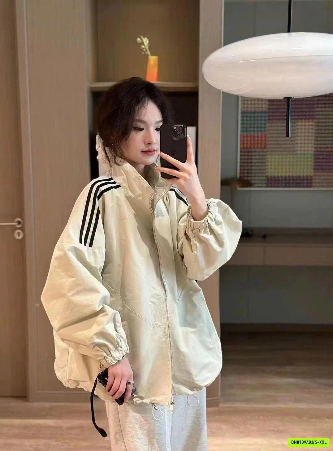 ÁO KHOÁC 3 SỌC PHỐI MÀU