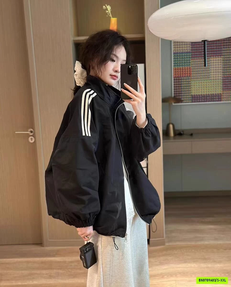 ÁO KHOÁC 3 SỌC PHỐI MÀU