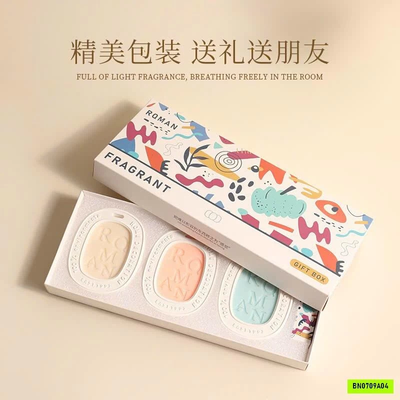 SET 3 MIẾNG SÁP THƠM TREO TÚI PHÒNG ROMAN