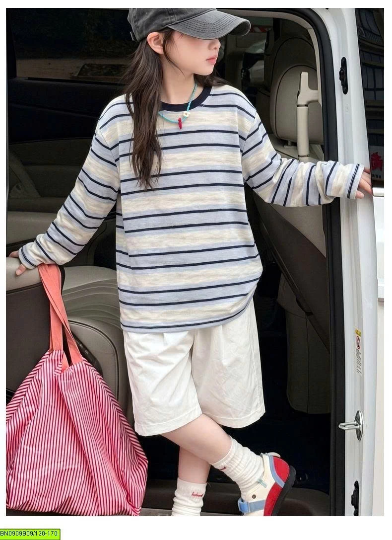 SÉT ÁO THUN DÀI TAY MIX QUẦN SHORT THÔ