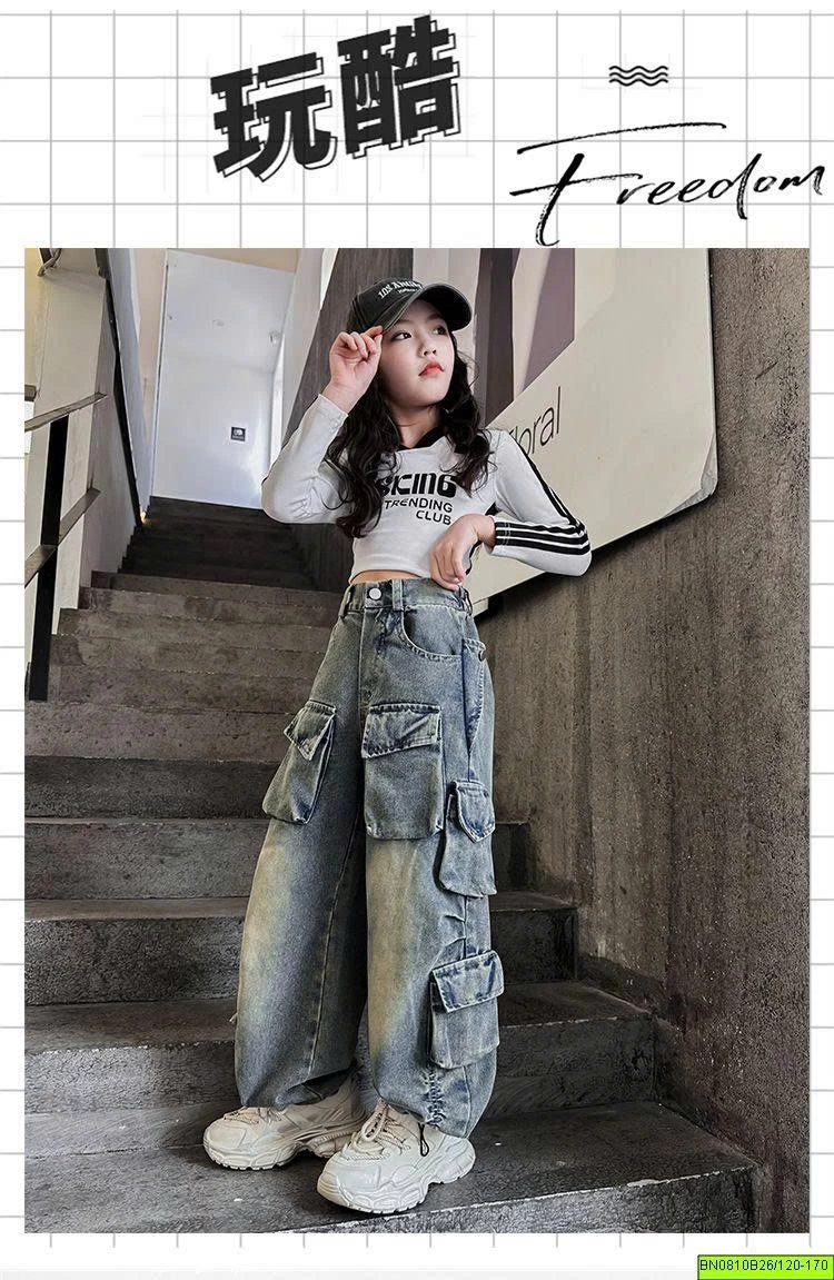 QUẦN JEAN TÚI HỘP CÁ TÍNH
