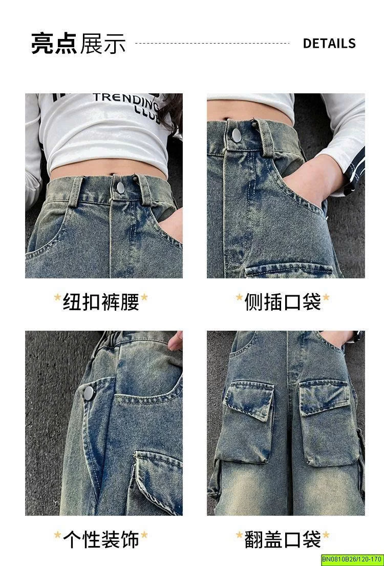 QUẦN JEAN TÚI HỘP CÁ TÍNH