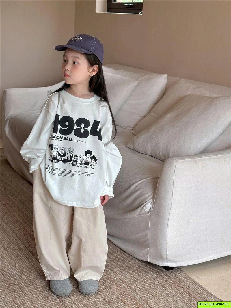 ÁO THUN TRẮNG DÀI TAY 1984