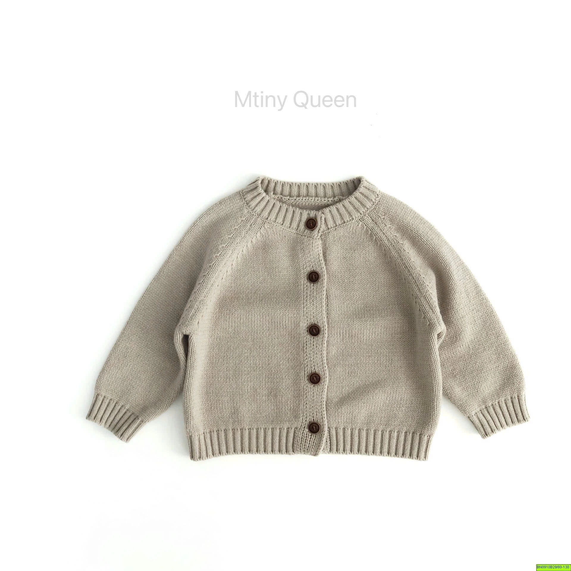 CARDIGAN LEN TRƠN MÀU   MTINY QUEEN