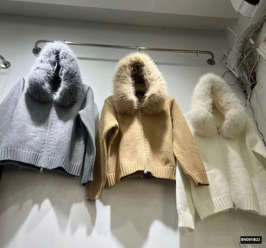 ÁO LEN MŨ LÔNG MẪU 2