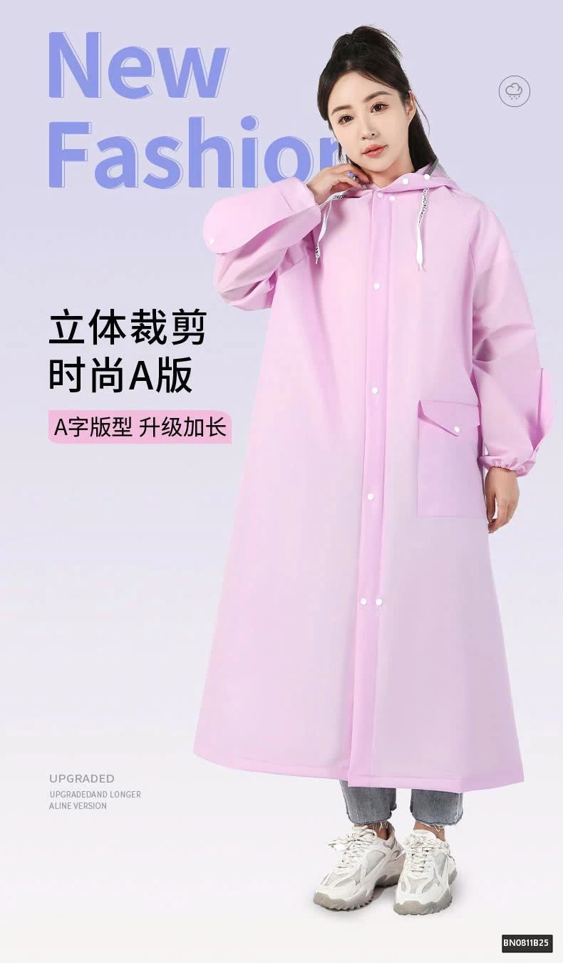 ÁO MƯA KÉO KHÓA